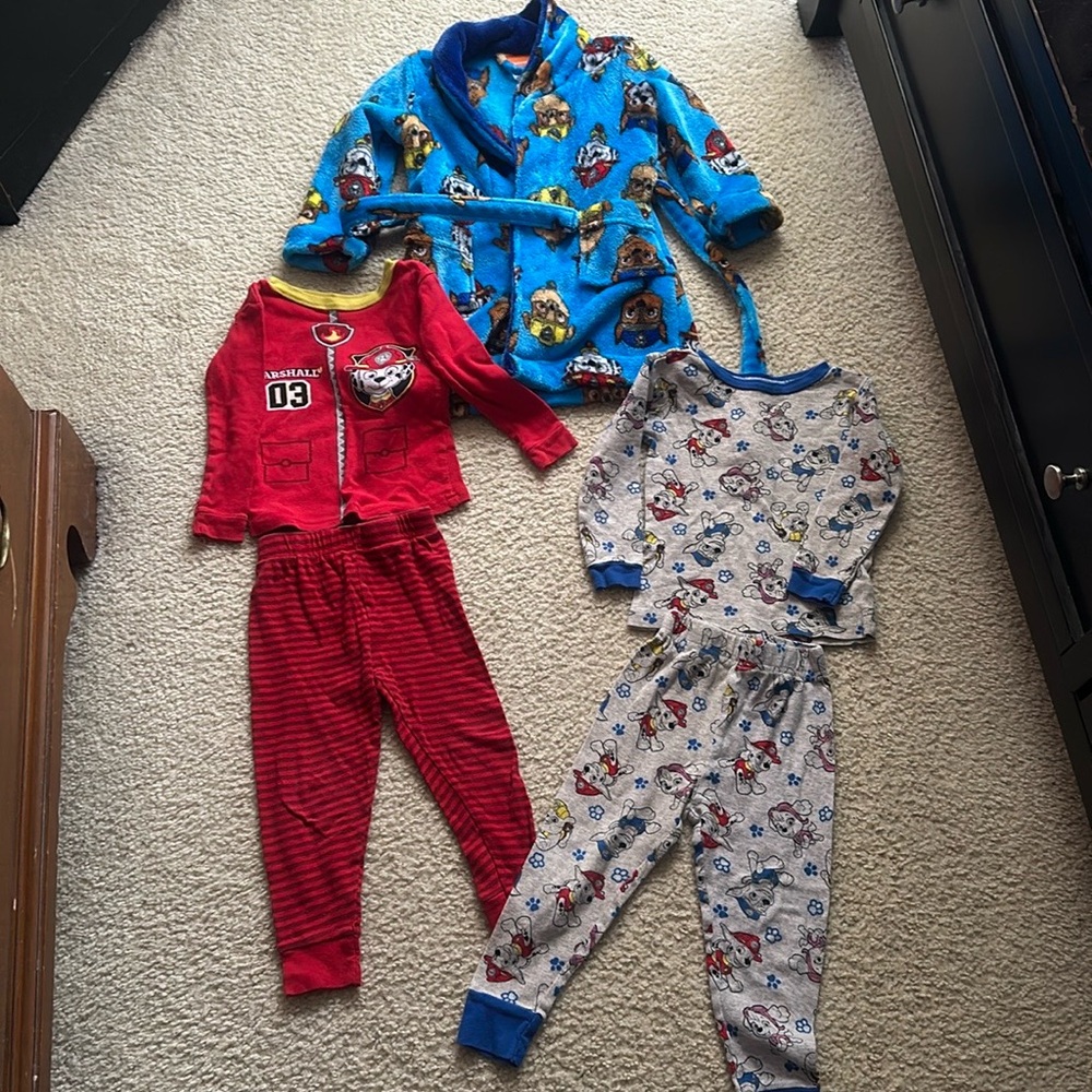 Paw Patrol Robe and Pajamas